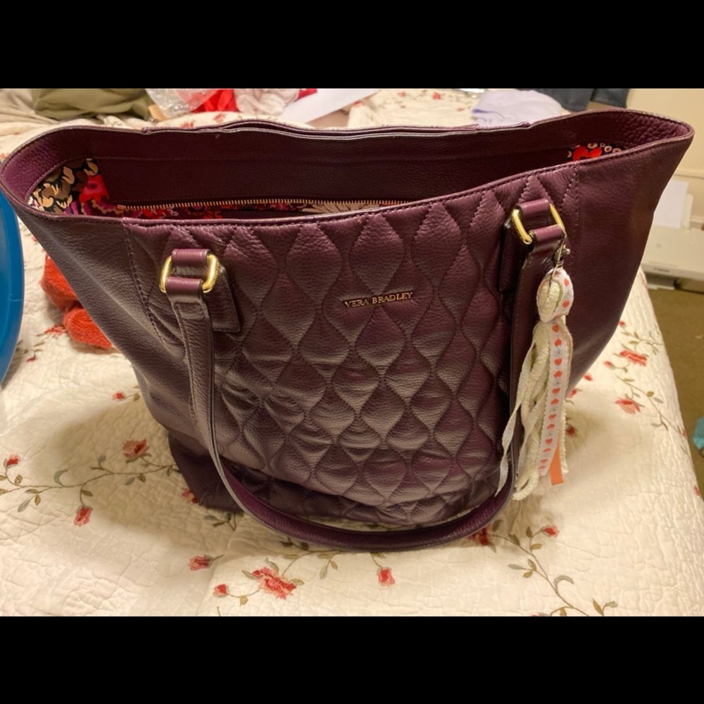 Vera Bradley Purple Quilted Women's Bag